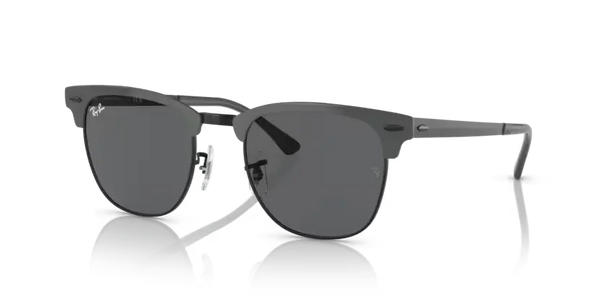 Ray-Ban Clubmaster Metal Sunglasses Grey Frame RB3716 9256B1