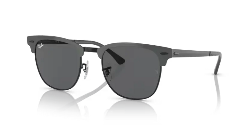 Ray-Ban Clubmaster Metal Sunglasses Grey Frame RB3716 9256B1