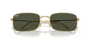 Ray-Ban Sunglasses Rectangle Arista with Green Lens RB3746 001/31