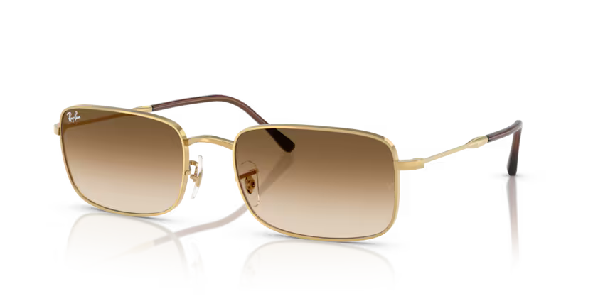 Ray-Ban Sunglasses Rectangle Arista with Brown Lens RB3746 001/51