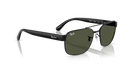 Ray-Ban Sunglasses Black Frame Green Lens RB3751 002/31