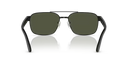 Ray-Ban Sunglasses Black Frame Green Lens RB3751 002/31