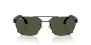 Ray-Ban Sunglasses Black Frame Green Lens RB3751 002/31