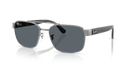Ray-Ban Sunglasses Gunmetal Frame Blue Lens RB3751 004/R5