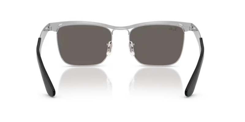 Ray-Ban Wayfarer Deluxe Sunglasses Sandblasted Frame Grey Lens RB3875 019/B1