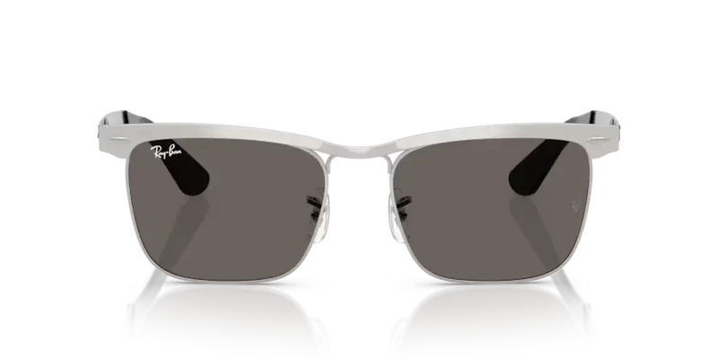 Ray-Ban Wayfarer Deluxe Sunglasses Sandblasted Frame Grey Lens RB3875 019/B1