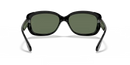 Ray-Ban Jackie Ohh Sunglasses Black Frame Dark Green Lens RB4101 601