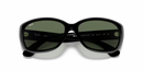 Ray-Ban Jackie Ohh Sunglasses Black Frame Dark Green Lens RB4101 601