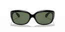 Ray-Ban Jackie Ohh Sunglasses Black Frame Dark Green Lens RB4101 601