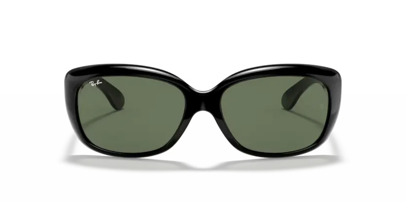 Ray-Ban Jackie Ohh Sunglasses Black Frame Dark Green Lens RB4101 601