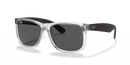 Ray-Ban Justin Sunglasses Transparent Grey RB4165 651287 Ray-Ban