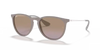 Ray-Ban Erika Sunglasses Rubber Sand Frame Violet/Brown Lens RB4171 600068 Ray-Ban