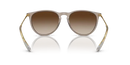 Ray-Ban Erika Sunglasses Light Brown Frame Gradient Brown Lens RB4171 674413