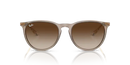 Ray-Ban Erika Sunglasses Light Brown Frame Gradient Brown Lens RB4171 674413