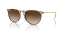 Ray-Ban Erika Sunglasses Light Brown Frame Gradient Brown Lens RB4171 674413