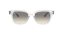 Ray-Ban Sunglasses Transparent Frame Grey Gradient Lens RB4323 644732