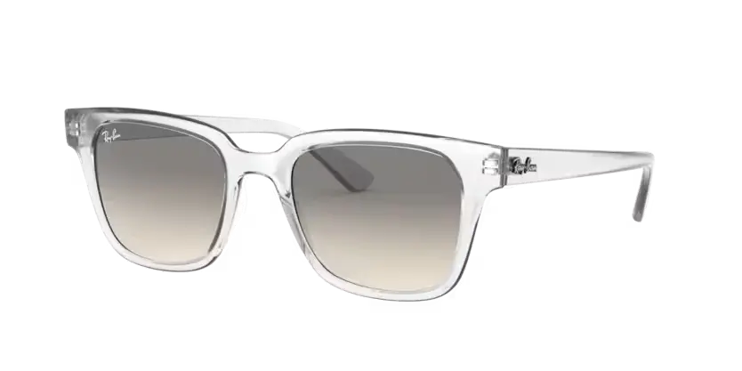Ray-Ban Sunglasses Transparent Frame Grey Gradient Lens RB4323 644732