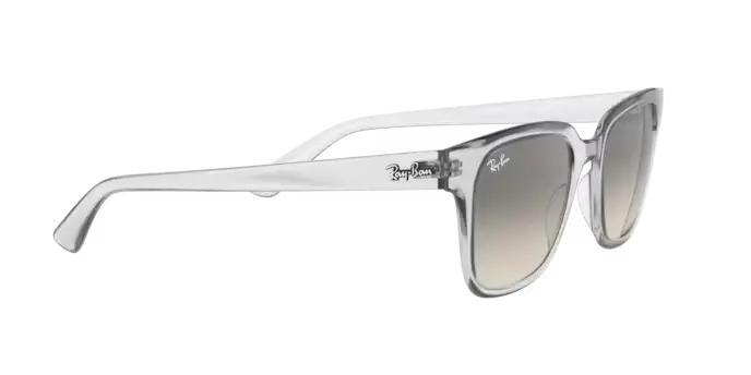 Ray-Ban Sunglasses Transparent Frame Grey Gradient Lens RB4323 644732
