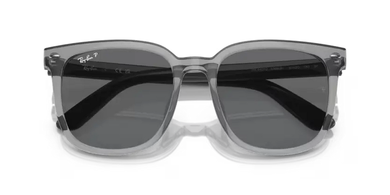 Ray-Ban Sunglasses Square Transparent Grey RB4401D 659981