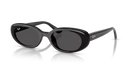 Ray-Ban Pillow Sunglasses Black Grey RB4441D 667787 Ray-Ban