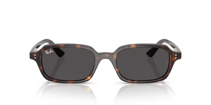 Ray-Ban Zuri Sunglasses Havana Frame Dark Grey Lens RB4455 135987