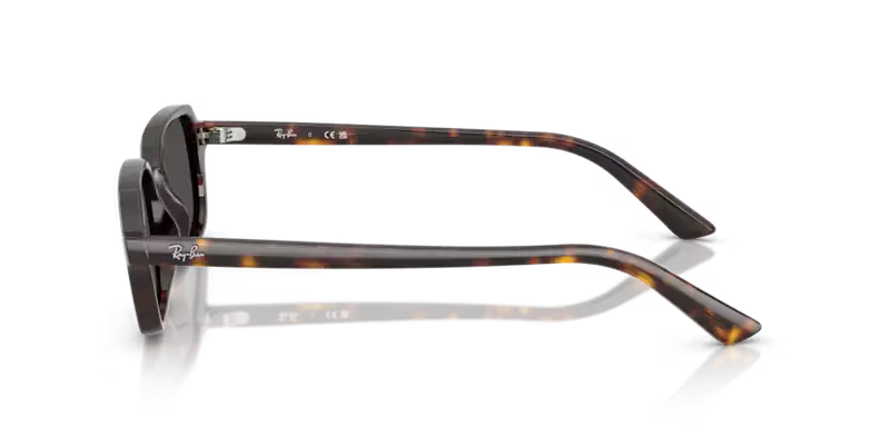 Ray-Ban Zuri Sunglasses Havana Frame Dark Grey Lens RB4455 135987