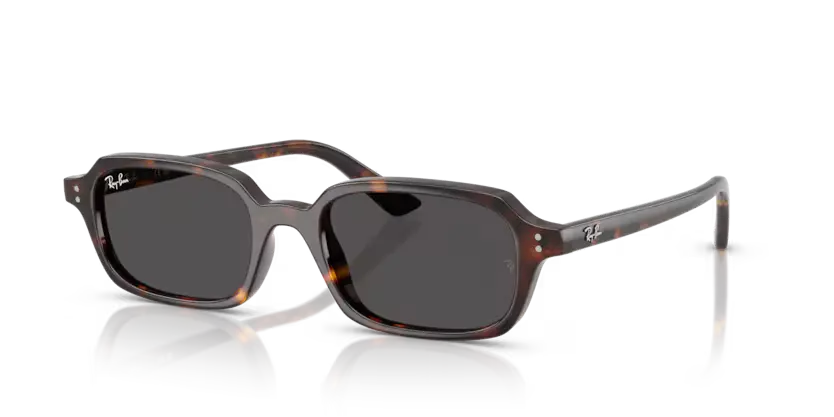 Ray-Ban Zuri Sunglasses Havana Frame Dark Grey Lens RB4455 135987