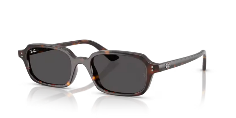 Ray-Ban Zuri Sunglasses Havana Frame Dark Grey Lens RB4455 135987