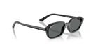 Ray-Ban Zuri Sunglasses Black Frame Dark Grey Lens RB4455 667781