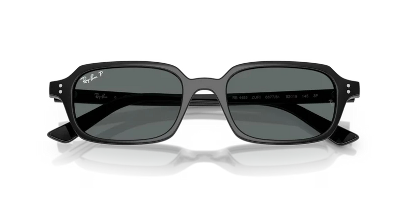 Ray-Ban Zuri Sunglasses Black Frame Dark Grey Lens RB4455 667781