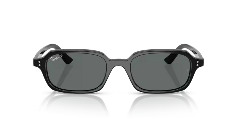 Ray-Ban Zuri Sunglasses Black Frame Dark Grey Lens RB4455 667781