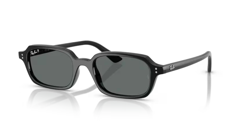 Ray-Ban Zuri Sunglasses Black Frame Dark Grey Lens RB4455 667781