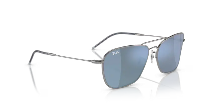 Ray-Ban Caravan Reverse Sunglasses Gunmetal with Grey Lens RBR0102S 004/GA
