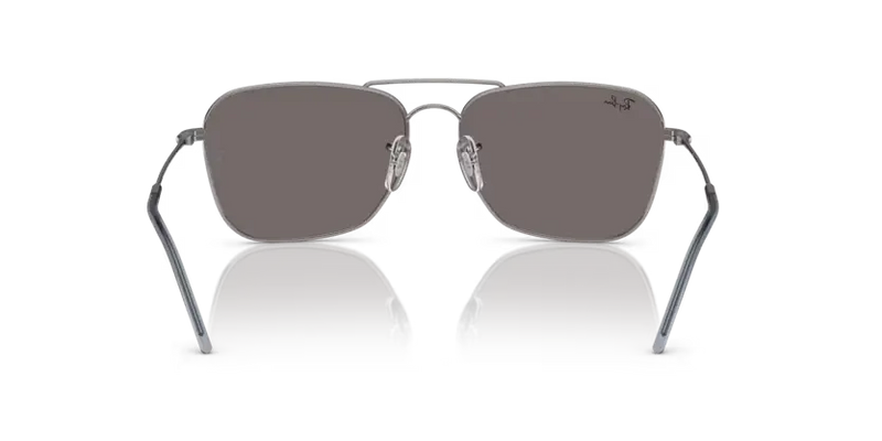Ray-Ban Caravan Reverse Sunglasses Gunmetal with Grey Lens RBR0102S 004/GA