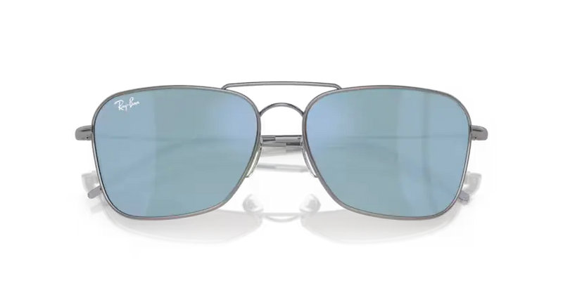 Ray-Ban Caravan Reverse Sunglasses Gunmetal with Grey Lens RBR0102S 004/GA