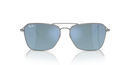 Ray-Ban Caravan Reverse Sunglasses Gunmetal with Grey Lens RBR0102S 004/GA