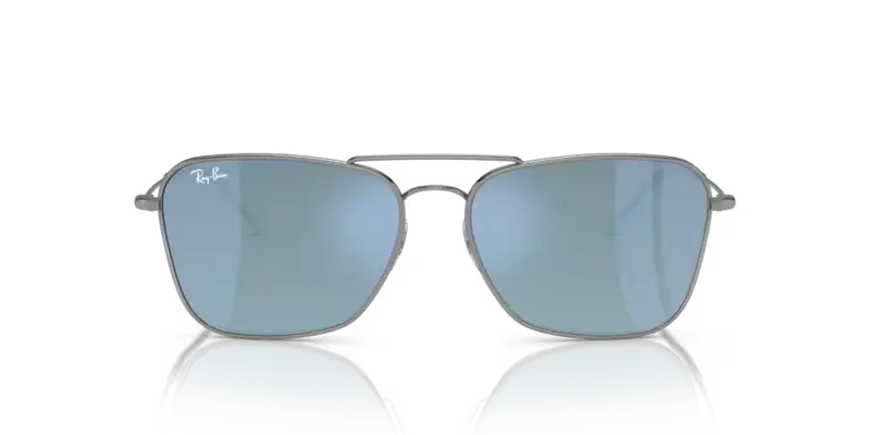 Ray-Ban Caravan Reverse Sunglasses Gunmetal with Grey Lens RBR0102S 004/GA