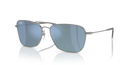 Ray-Ban Caravan Reverse Sunglasses Gunmetal with Grey Lens RBR0102S 004/GA