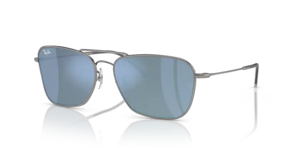 Ray-Ban Caravan Reverse Sunglasses Gunmetal with Grey Lens RBR0102S 004/GA