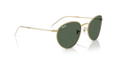Ray-Ban Round Reverse Sunglasses Arista Frame Green Lens RBR0103S 001/VR