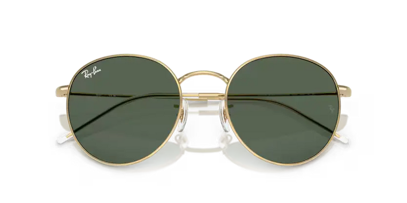 Ray-Ban Round Reverse Sunglasses Arista Frame Green Lens RBR0103S 001/VR