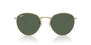 Ray-Ban Round Reverse Sunglasses Arista Frame Green Lens RBR0103S 001/VR