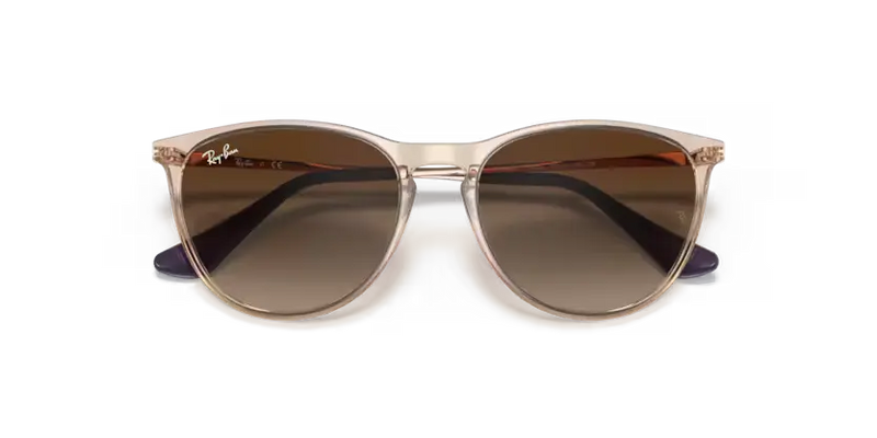 Ray-Ban Sunglasses Junior Erika Light Brown Frame Brown Lens RJ9060S 710813
