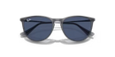 Ray-Ban Sunglasses Junior Erika Opal Blue Frame Dark Blue Lens RJ9060S 713480