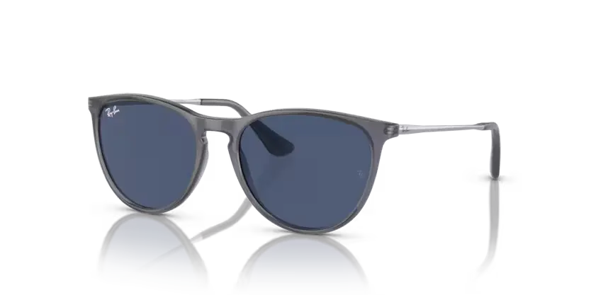 Ray-Ban Sunglasses Junior Erika Opal Blue Frame Dark Blue Lens RJ9060S 713480