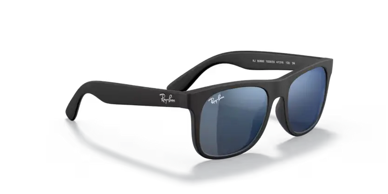 Ray-Ban Sunglasses Junior Justin Blue Mirror Lens RJ9069S 702855