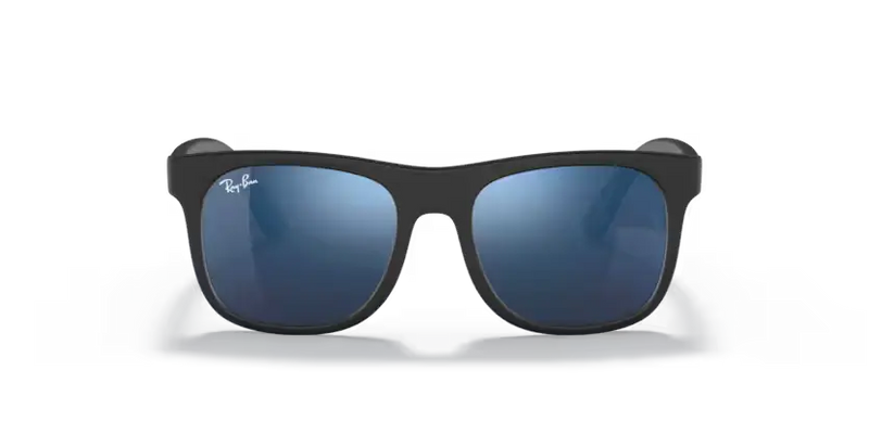 Ray-Ban Sunglasses Junior Justin Blue Mirror Lens RJ9069S 702855