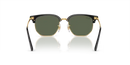 Ray-Ban Sunglasses Junior New Clubmaster Arista Frame Green Lens RJ9116S 100/71