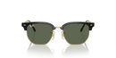 Ray-Ban Sunglasses Junior New Clubmaster Arista Frame Green Lens RJ9116S 100/71