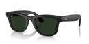Ray-Ban Meta Wayfarer Sunglasses Black Frame Green Lens RW4008 601S1M53